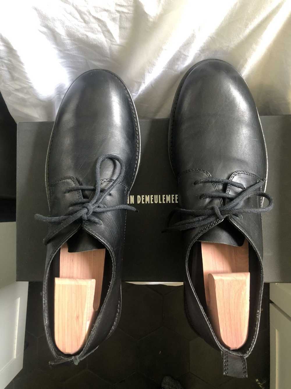 Ann Demeulemeester Vitello Fine Nero derby shoes - image 3