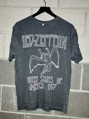 Led Zeppelin × Vintage Vintage Led Zeppelin 1977 T