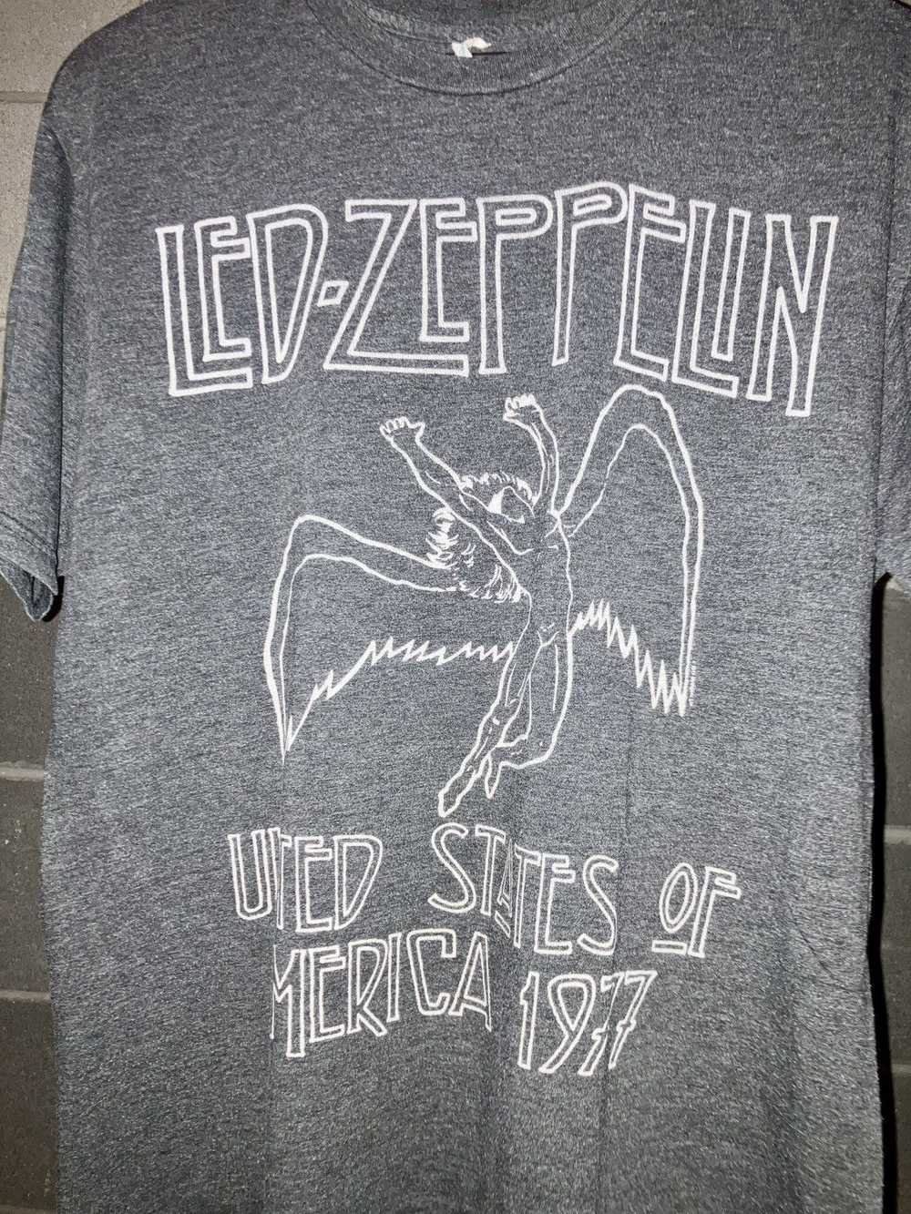 Led Zeppelin × Vintage Vintage Led Zeppelin 1977 … - image 2