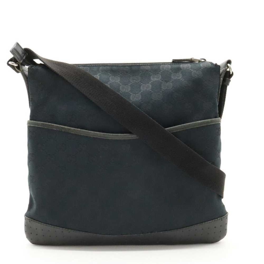 Gucci GUCCI GG canvas shoulder bag, perforated le… - image 1