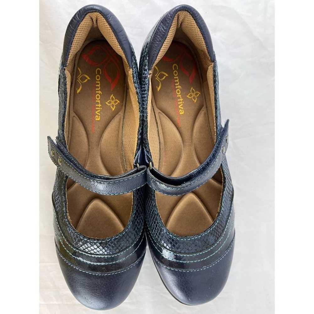 Comfortiva Corwin Navy Blue Mary Jane Shoes Women… - image 7