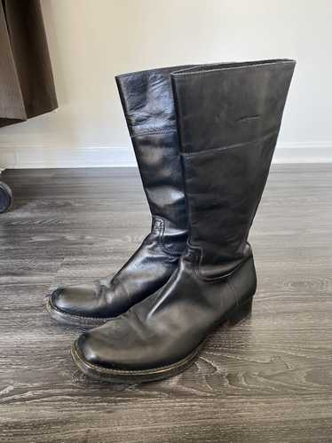 Miu Miu × Prada Leather Calf High boots Miu Miu