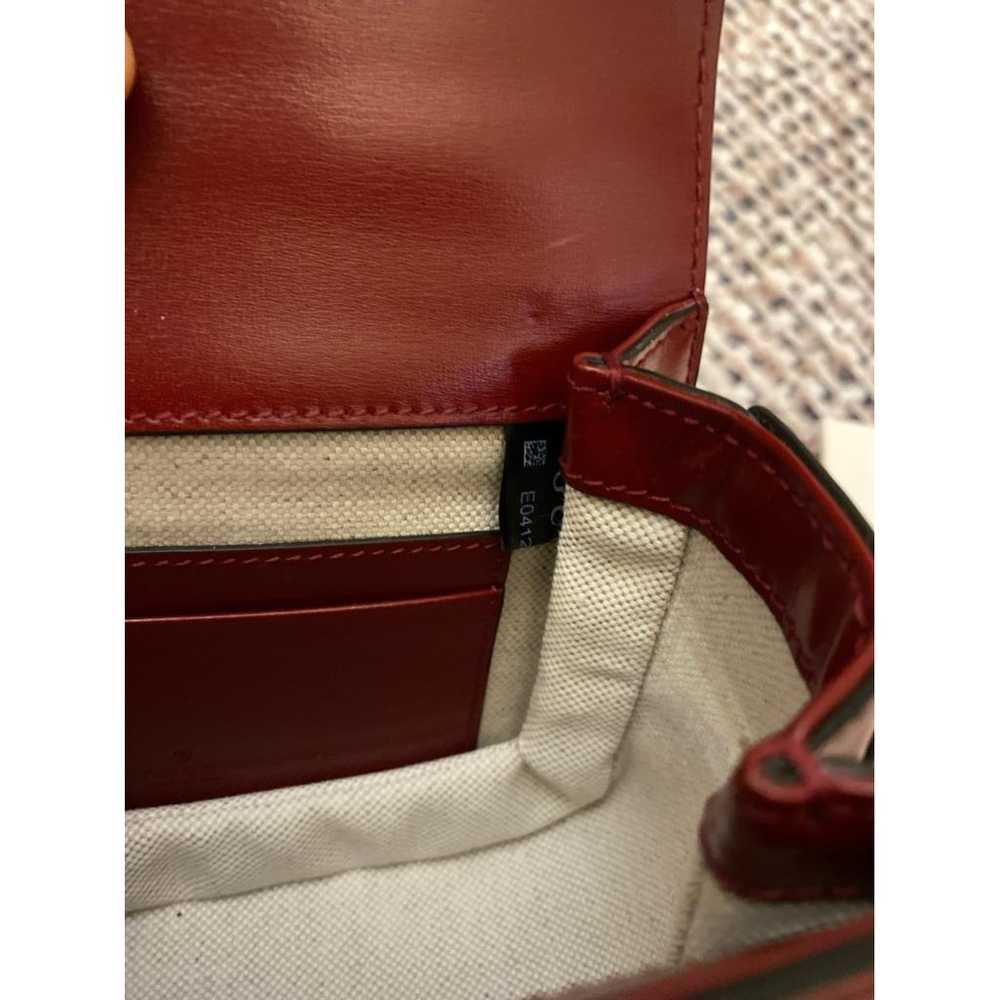 Gucci Convertible Bamboo Top Handle leather handb… - image 5