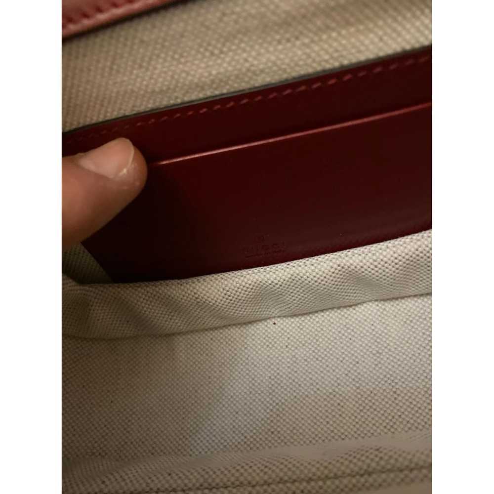 Gucci Convertible Bamboo Top Handle leather handb… - image 6