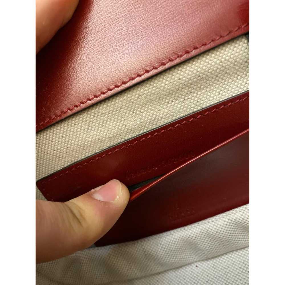 Gucci Convertible Bamboo Top Handle leather handb… - image 7
