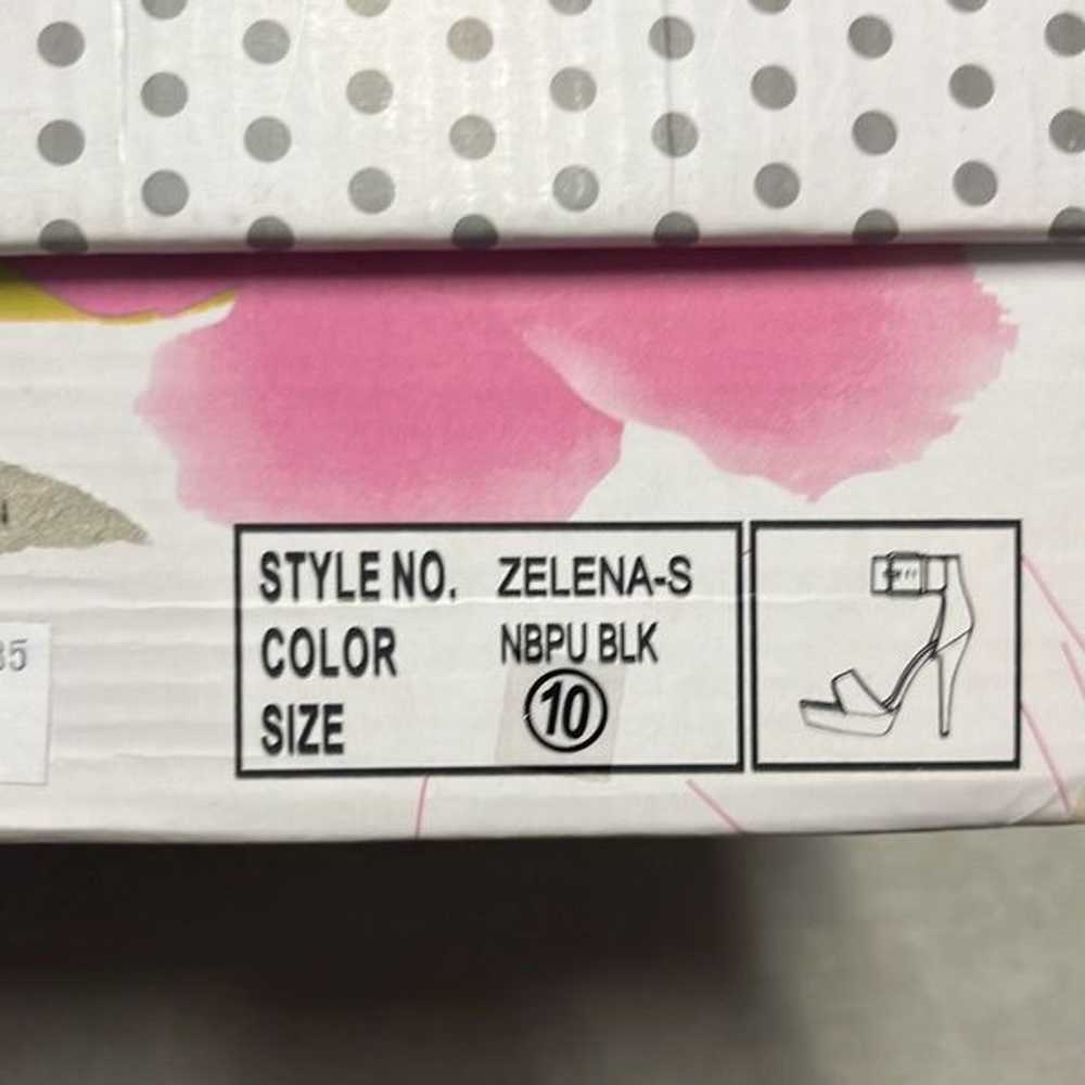 Delicious Zelena Womens 10 Platform High Heels Bl… - image 9