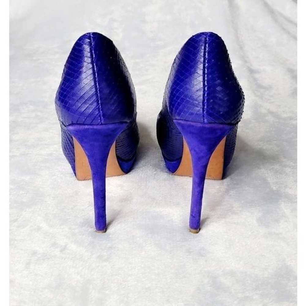 Zara Basic Collection Blue Open Toe Heel - image 2