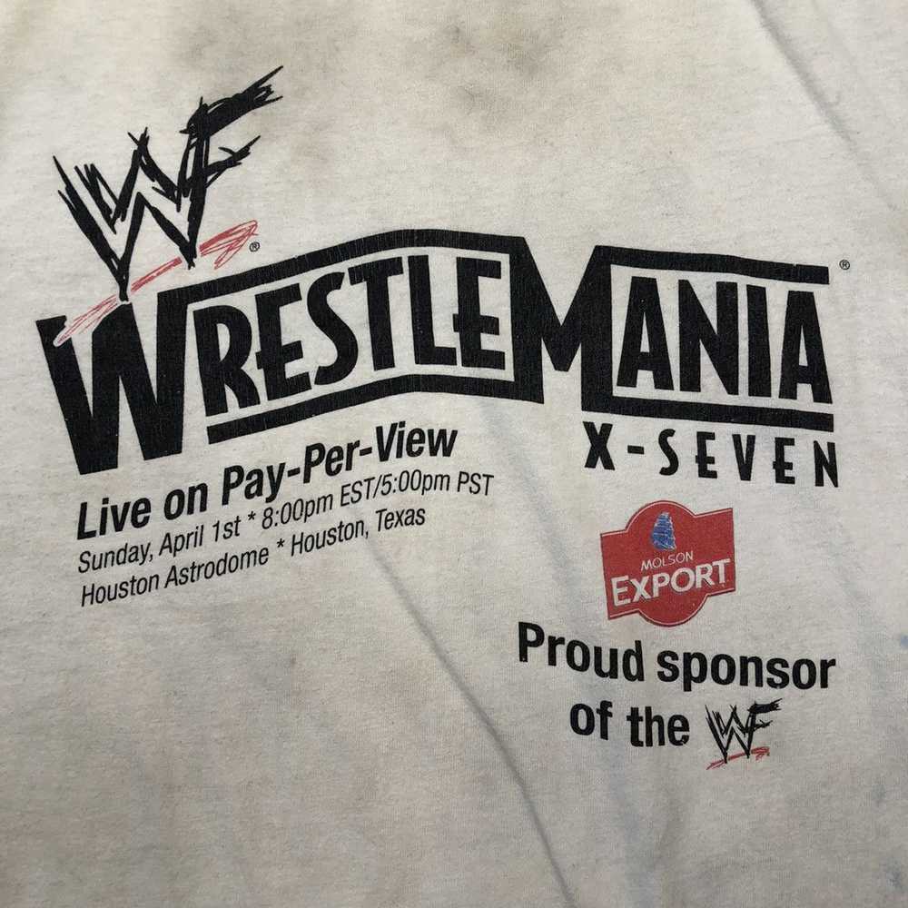 Vintage × Wwe × Wwf Vintage 2001 WrestleMania X-S… - image 2
