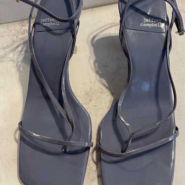 Jeffrey Campbell FLUXX Grey Sandals Size 10