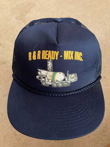 Trucker Hat × Vintage R&R Ready Mix Inc Concrete T