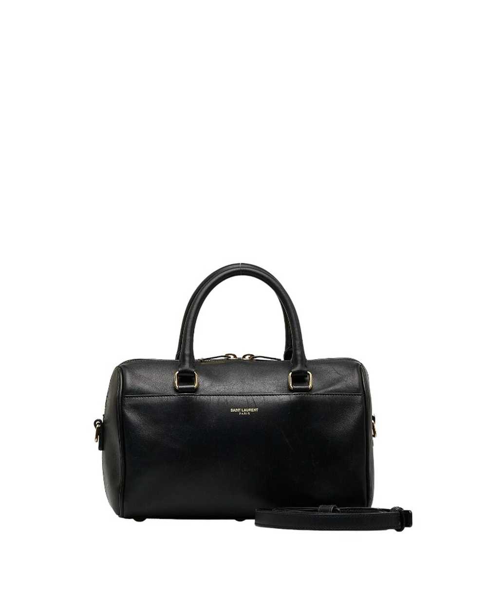 Yves Saint Laurent Classic Black Baby Duffle Bag … - image 1