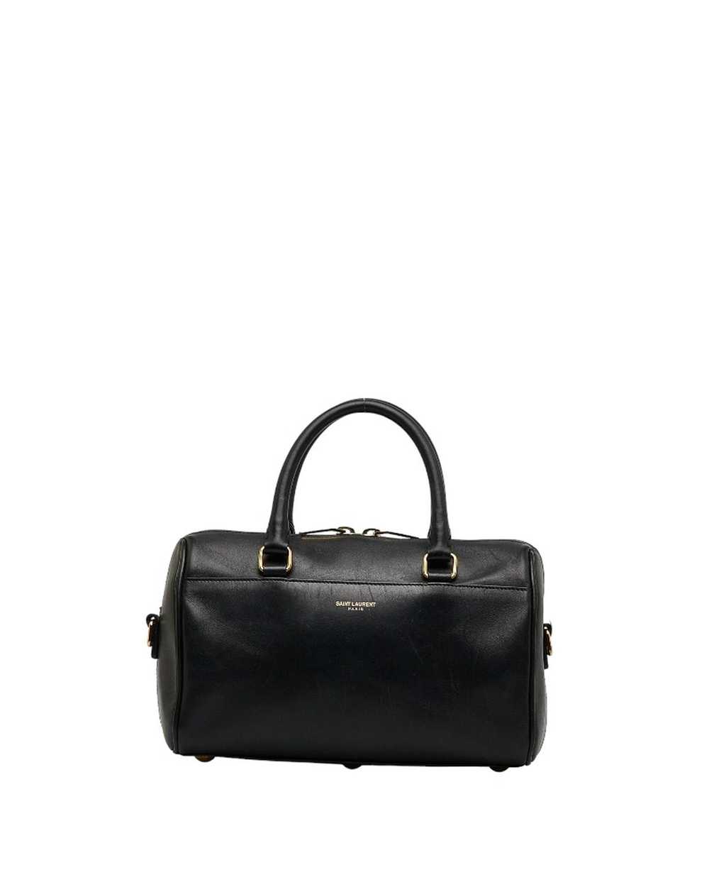 Yves Saint Laurent Classic Black Baby Duffle Bag … - image 2