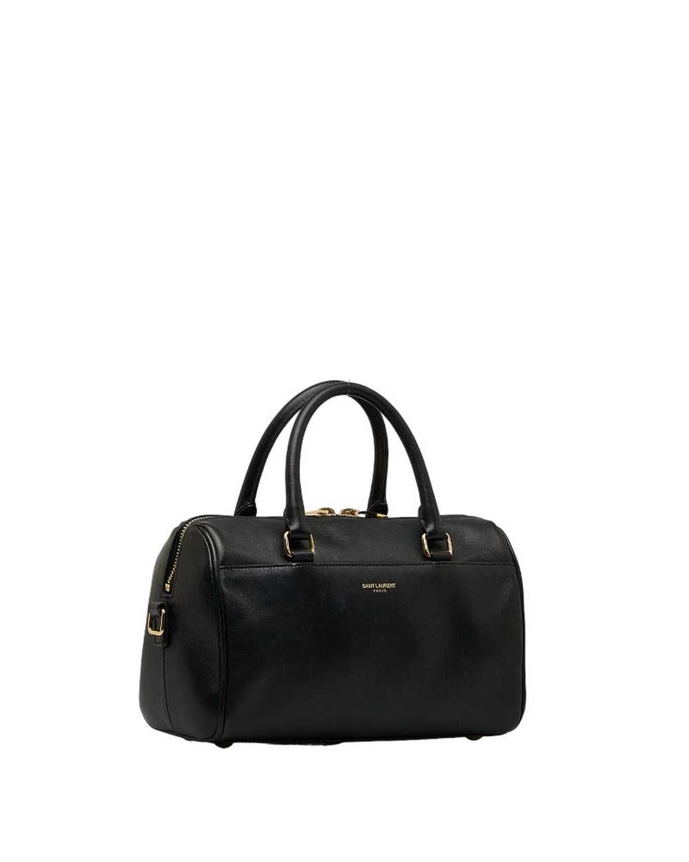 Yves Saint Laurent Classic Black Baby Duffle Bag … - image 3