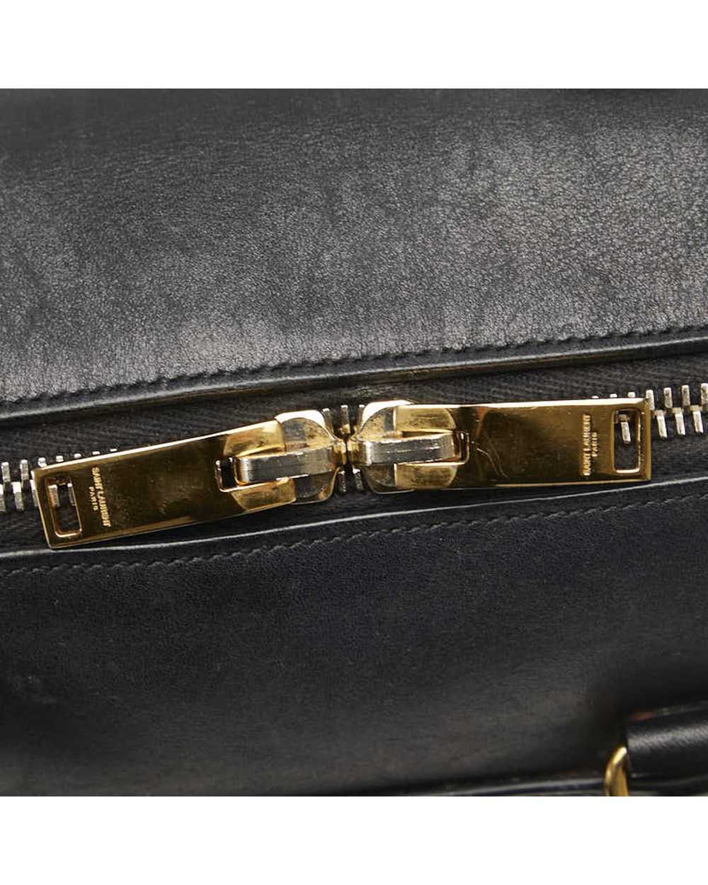 Yves Saint Laurent Classic Black Baby Duffle Bag … - image 8
