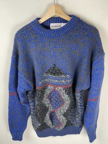 Coloured Cable Knit Sweater × Vintage Vintage Lapi