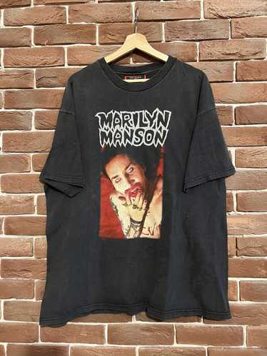 Band Tees × Marilyn Manson × Vintage Rare Marilyn… - image 1