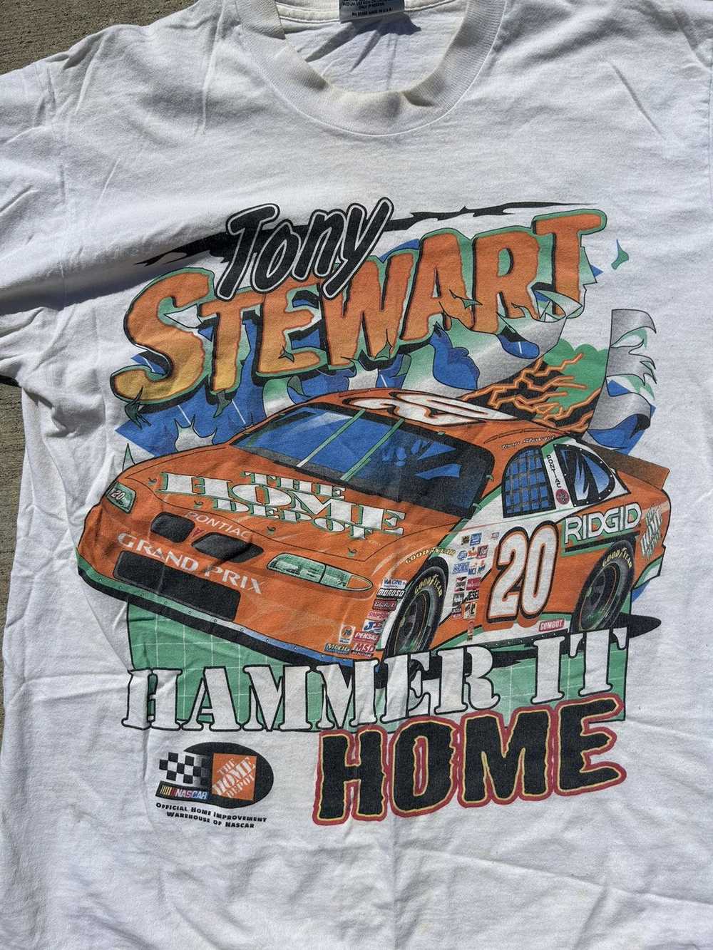 NASCAR × Streetwear × Vintage 1999 TONY STEWART N… - image 1