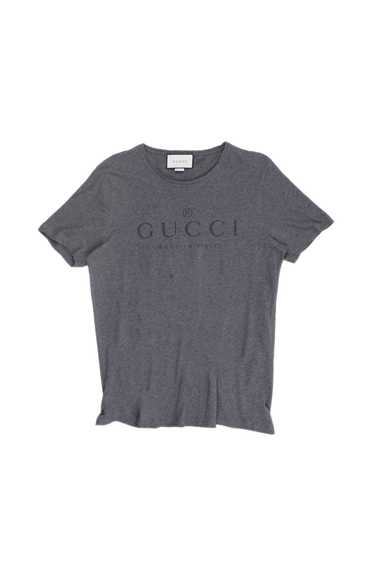 Gucci Original Gucci T-Shirt Logo Grey Men T-Shirt