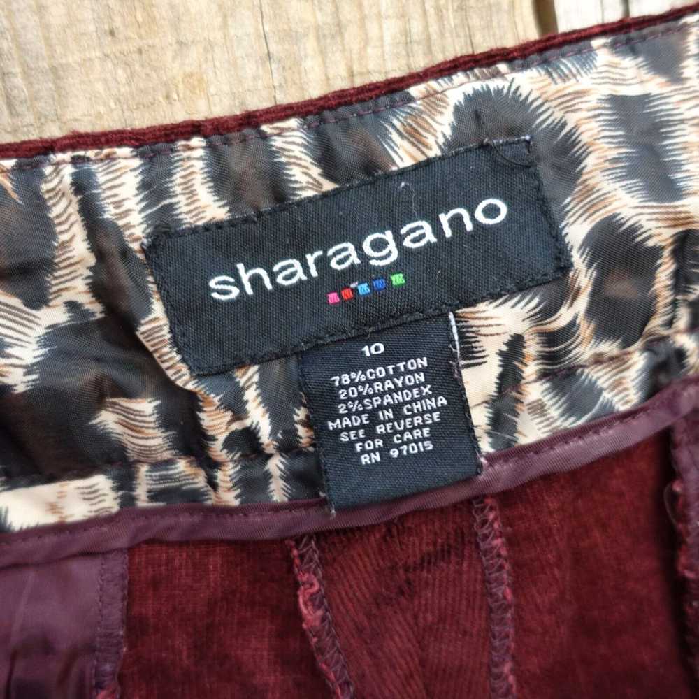Vintage Sharagano Corduroy Pants Womens Size 10 B… - image 3