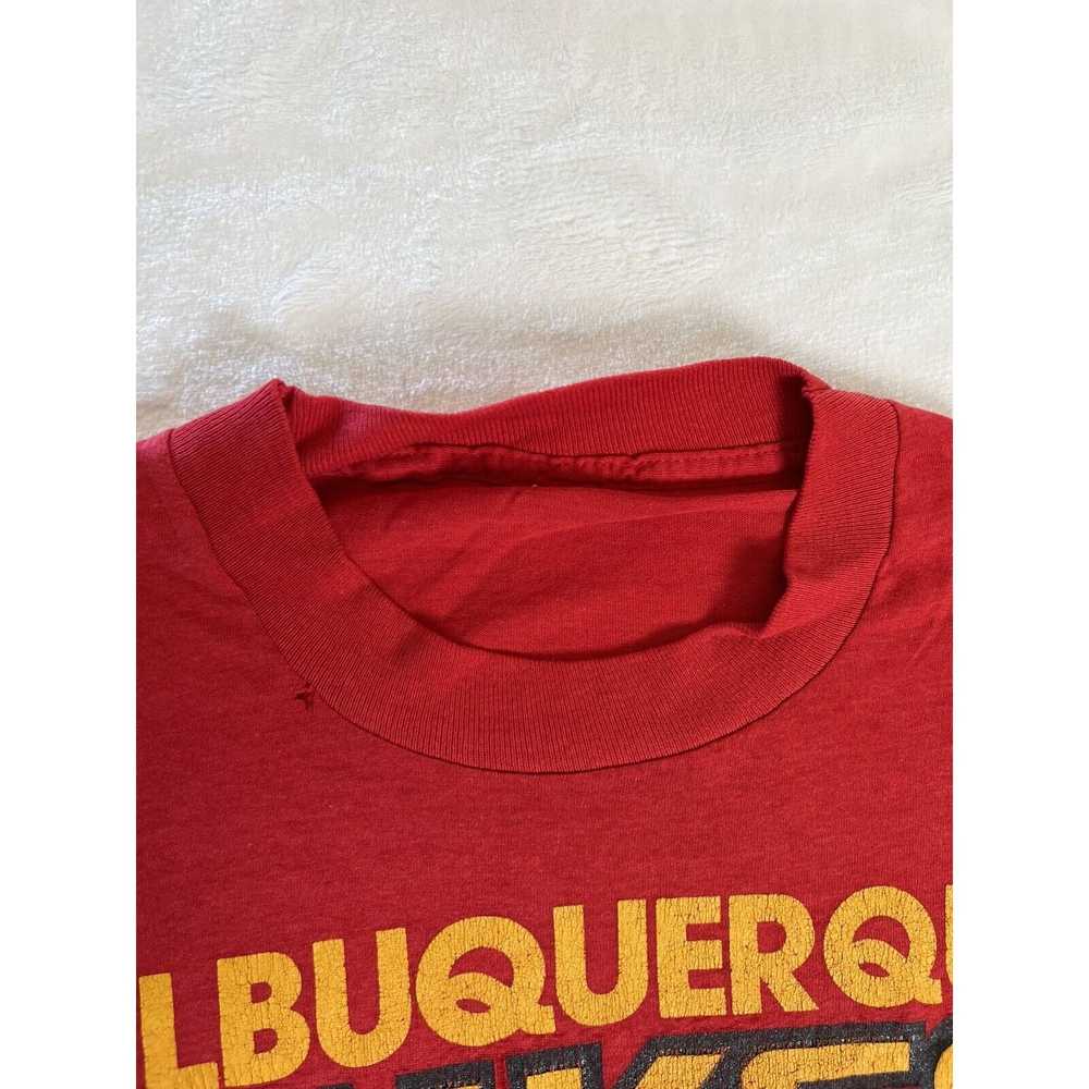 Vintage Vintage Albuquerque Dukes T-Shirt Single … - image 6
