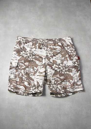 Streetwear × Stussy STUSSY/Aloha pattern shorts/29