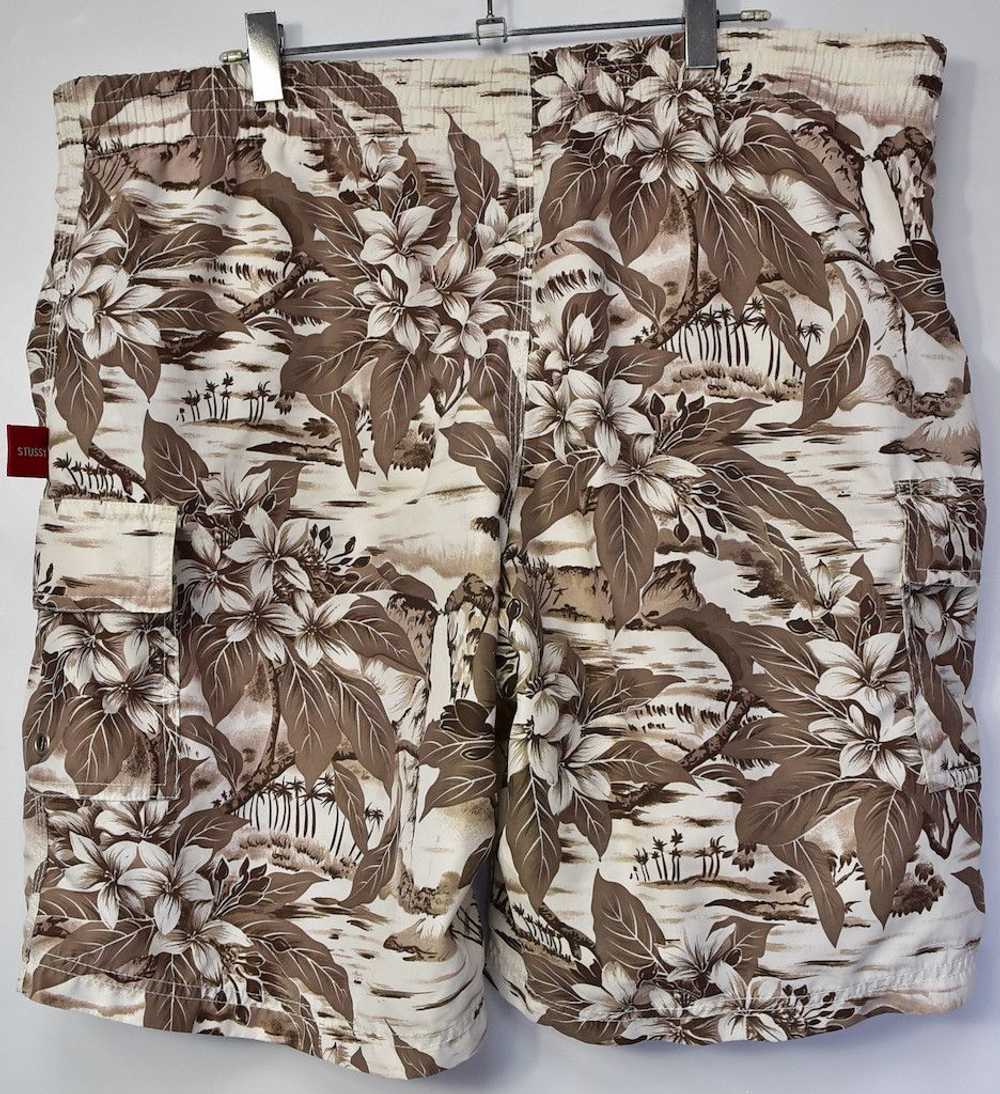 Streetwear × Stussy STUSSY/Aloha pattern shorts/2… - image 2