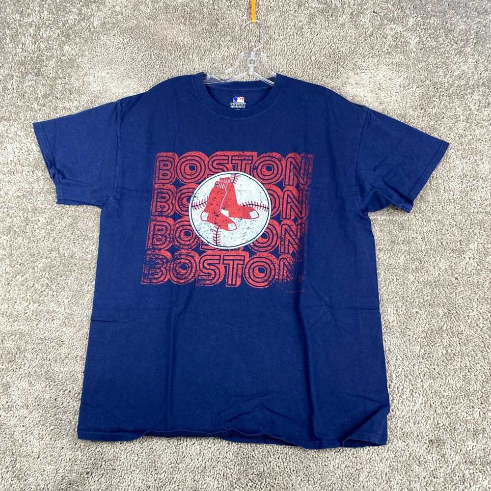 Vintage Genuine Merchandise Pullover Boston Shirt… - image 1