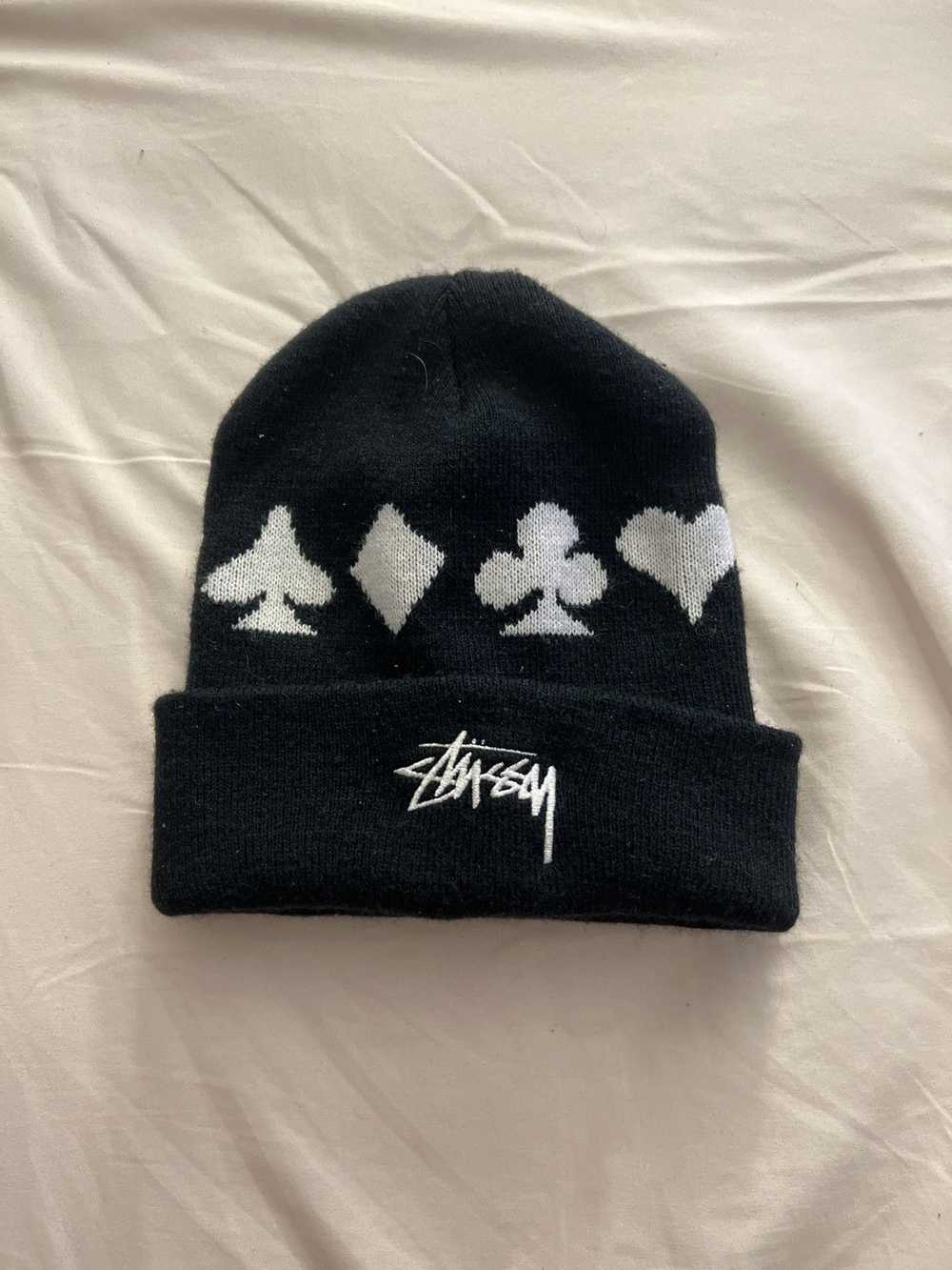 Stussy STUSSY PLAYING CARDS BEANIE - image 1