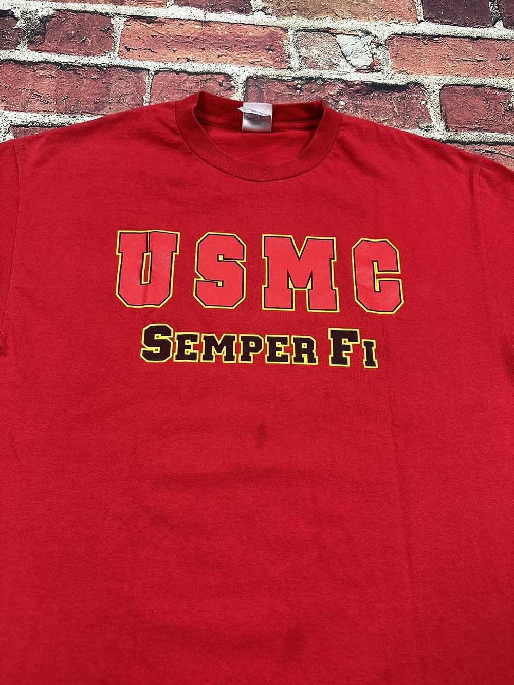 Aaa × Usmc × Vintage Vintage Y2K USMC Marines T S… - image 7