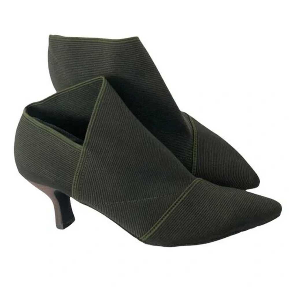Other Adrianna Papell Green Sock Booties Sz 7.5 - image 1