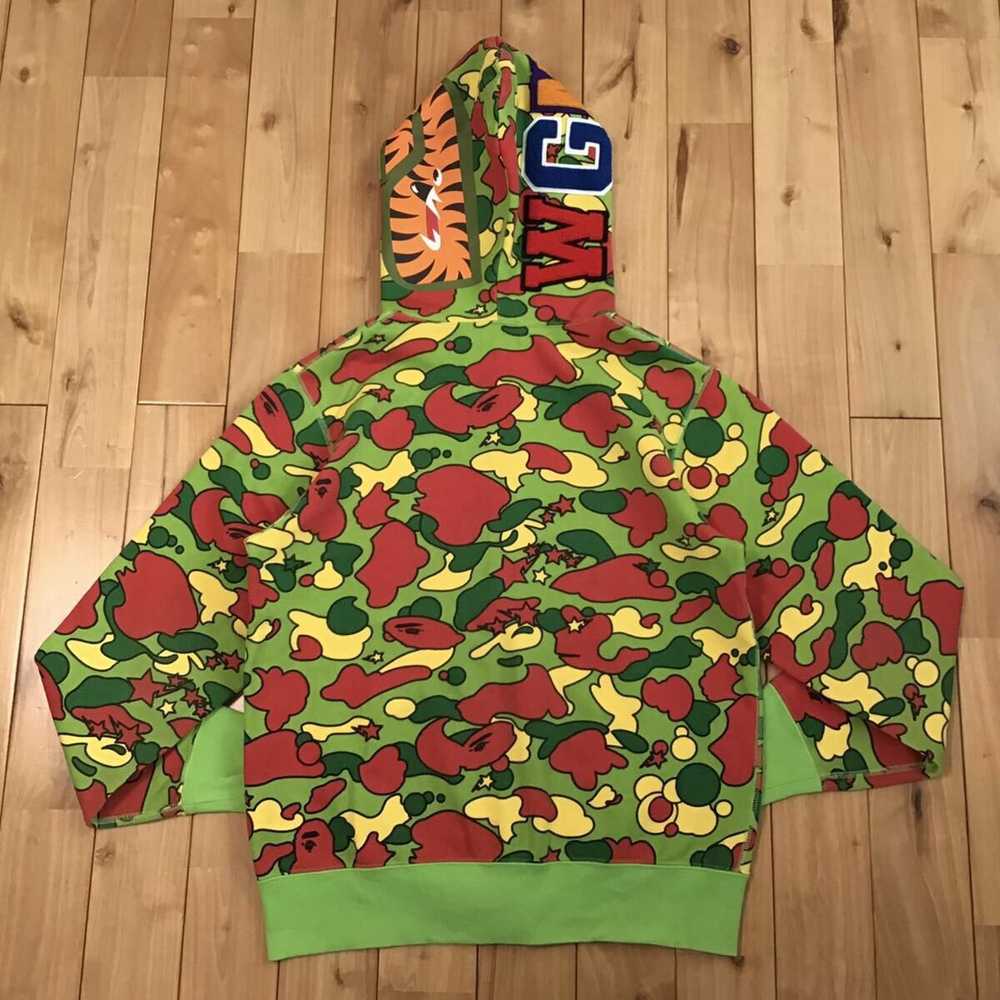 Bape BAPE Psyche camo shark full zip hoodie STA c… - image 2