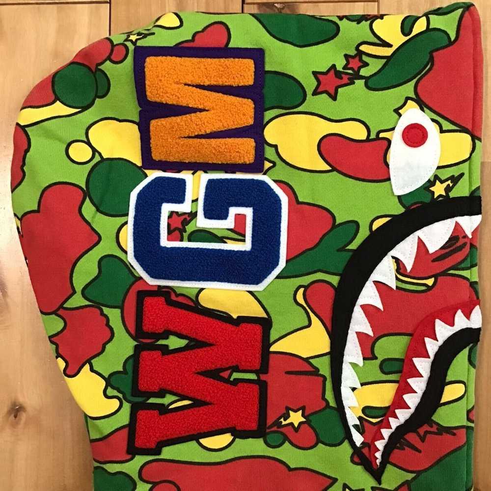 Bape BAPE Psyche camo shark full zip hoodie STA c… - image 4