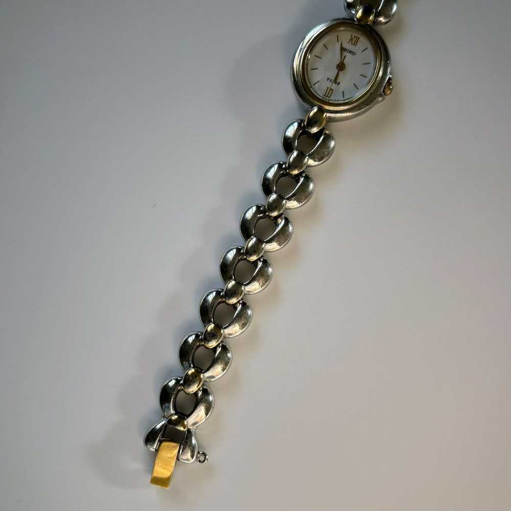 Seiko × Vintage Seiko Tisse Oval Watch - image 3
