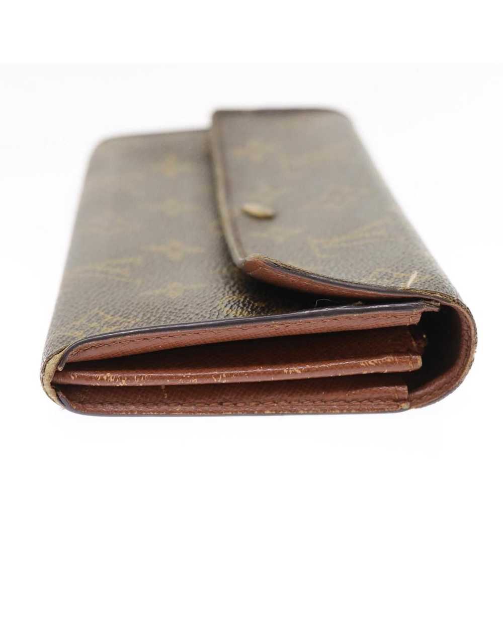 Louis Vuitton Monogram Long Wallet with Clasp But… - image 5