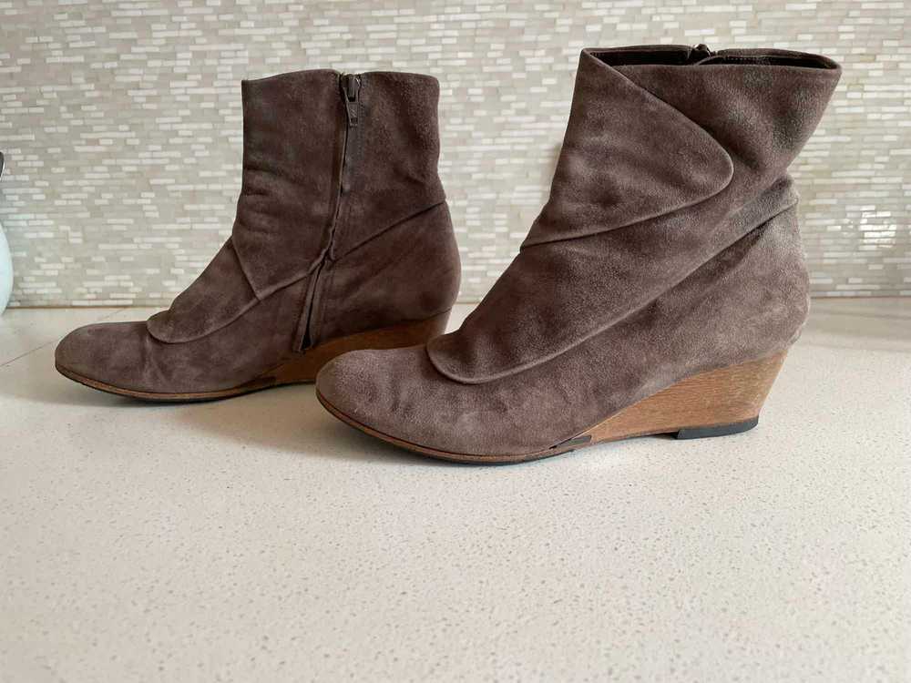 Coclico Suede ankle zip boots - image 4