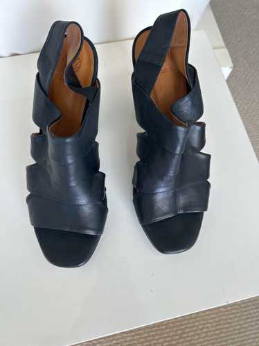 Coclico Black heel open toe