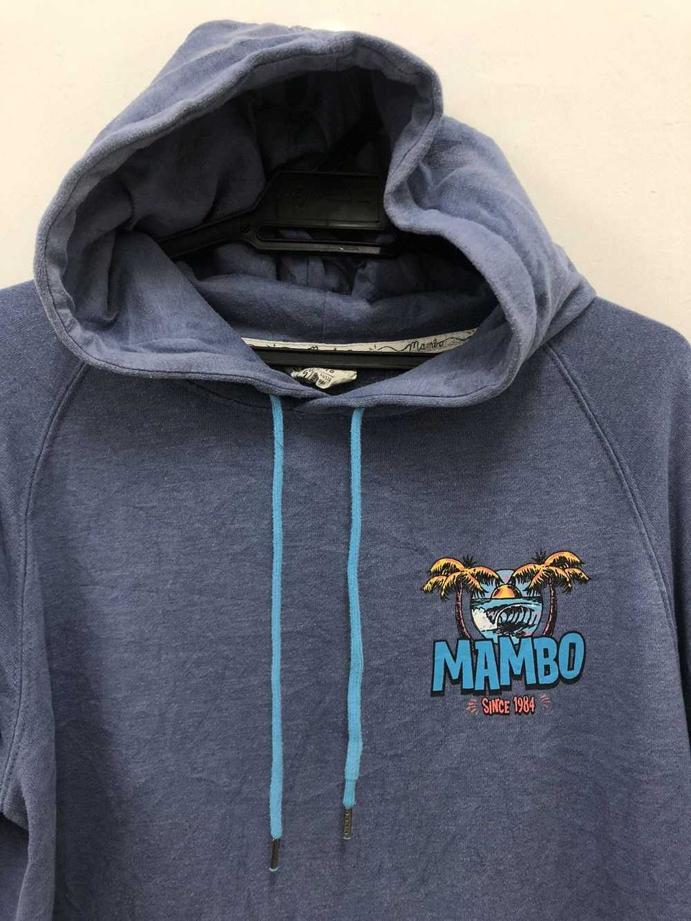 Mambo Rare MAMBO Spell Out Big Logo Hooded Sweater - image 2