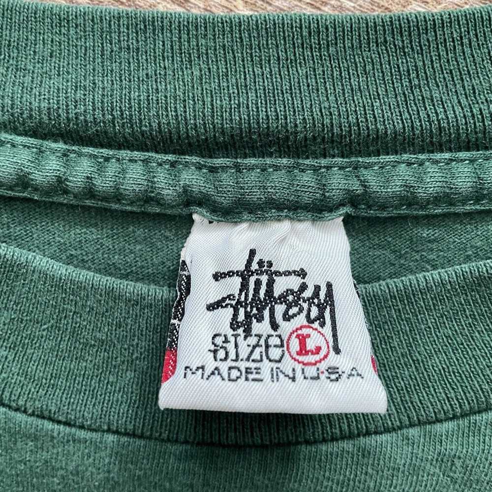 Stussy × Vintage Vintage Stussy T-Shirt Size Larg… - image 3