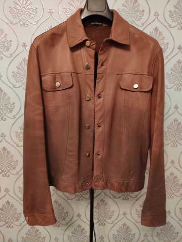 Collection Privee Gradient leather jacket. Like Sa