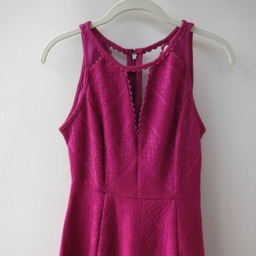 Free People Miss Connections Fuscia Hot Pint Skat… - image 4