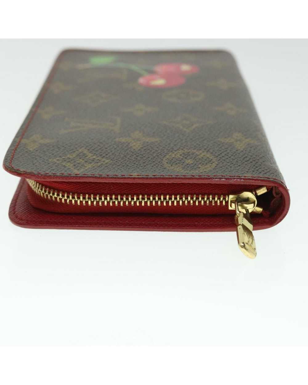 Louis Vuitton Monogram Cherry Long Wallet with Zi… - image 4