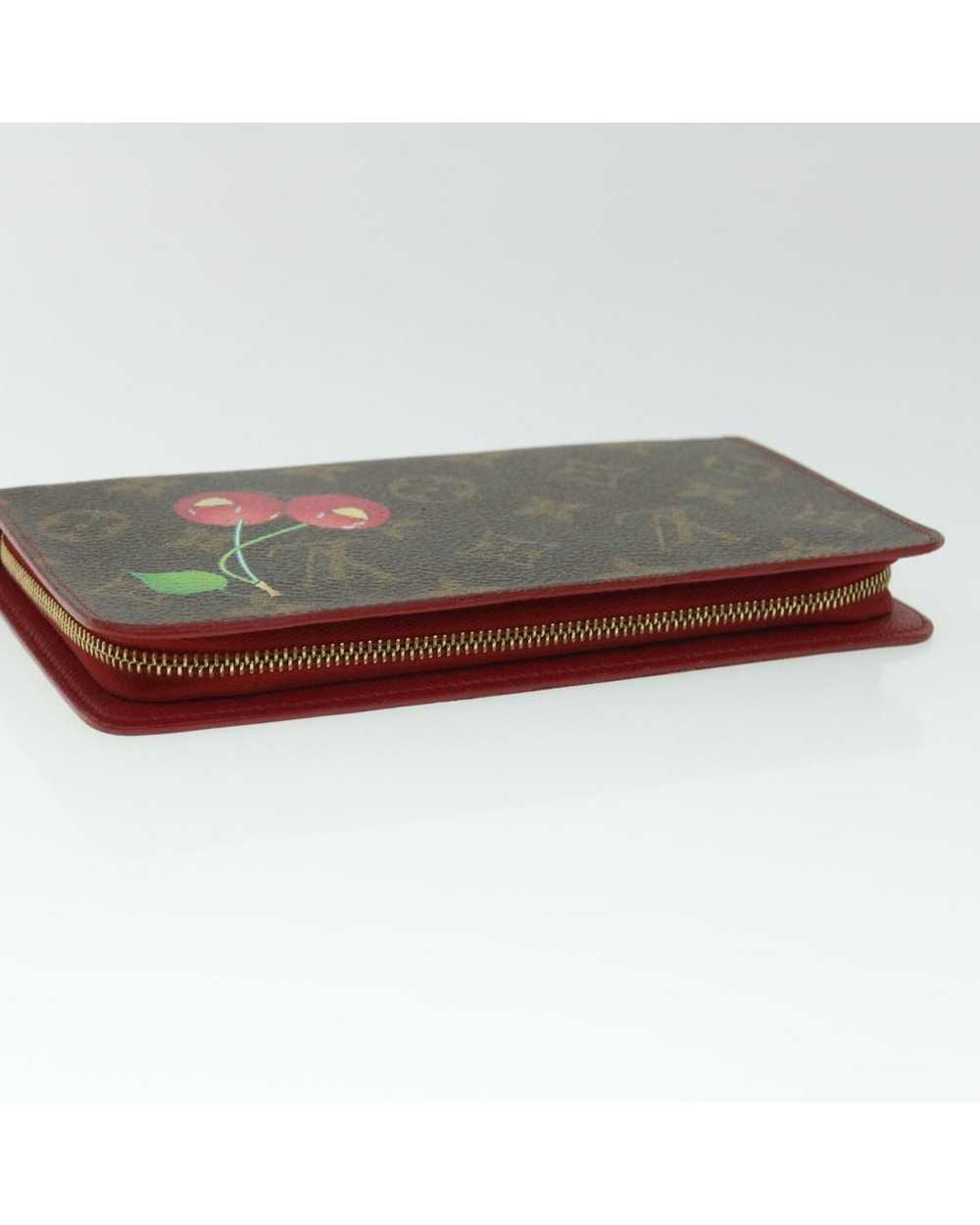 Louis Vuitton Monogram Cherry Long Wallet with Zi… - image 5