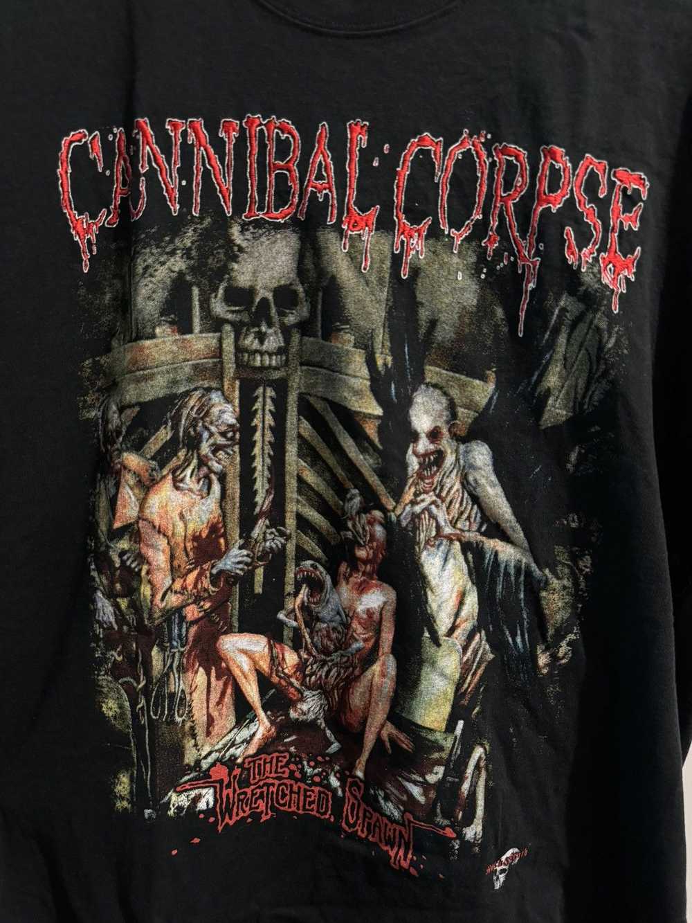 Band Tees × Rock Tees × Vintage VTG Y2K Cannibal … - image 2