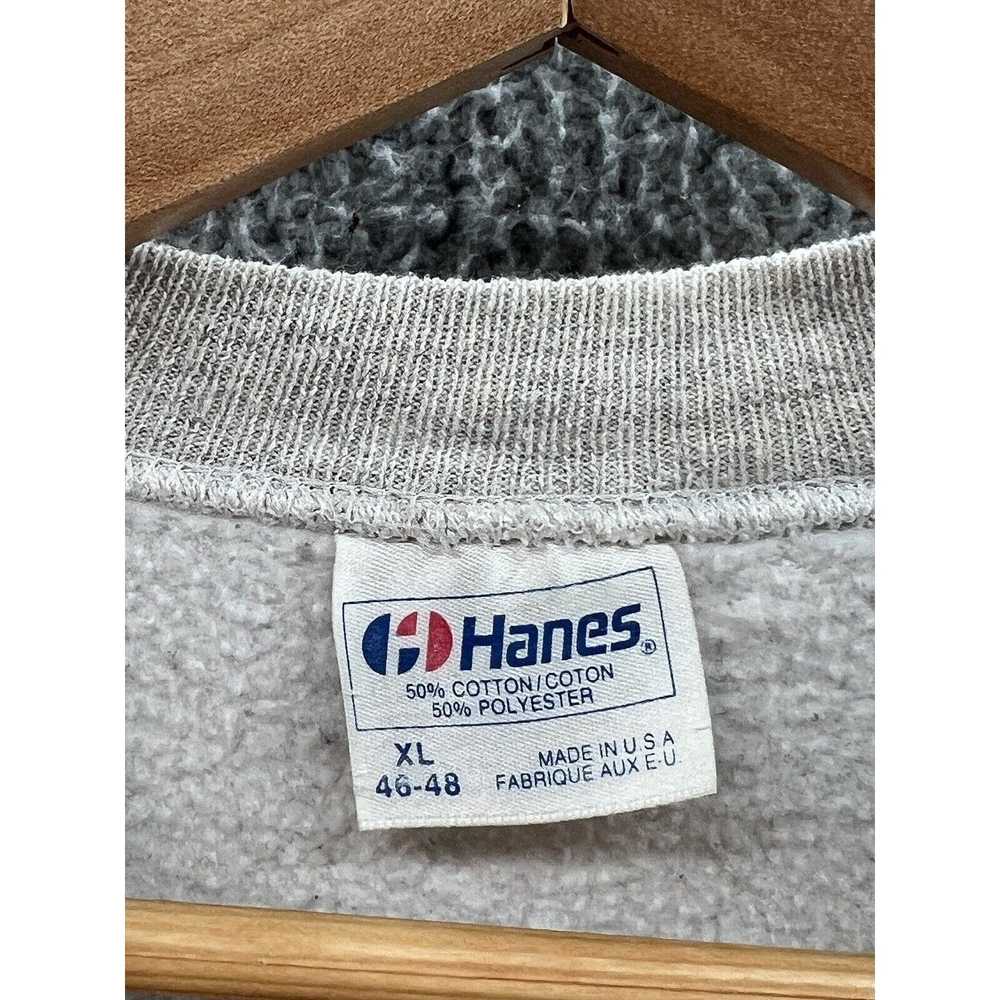 Hanes Hanes Waikiki Hawaii Heather Gray Crewneck … - image 3