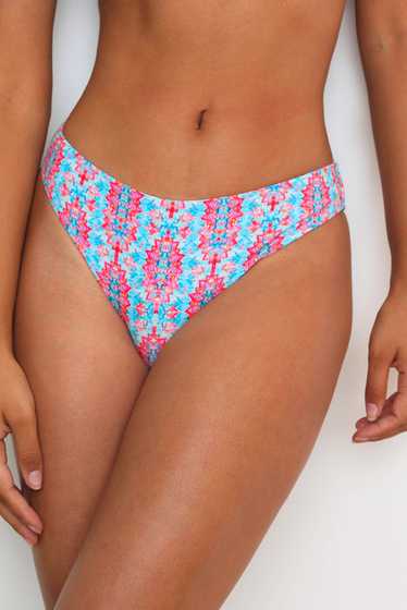 Wolven Amalfi Ruched Hipster Bikini Bottom - image 1