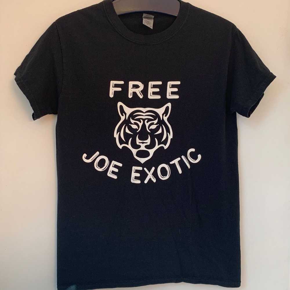 Gildan FREE JOE EXOTIC Blk Cotton Gildan Tshirt T… - image 3