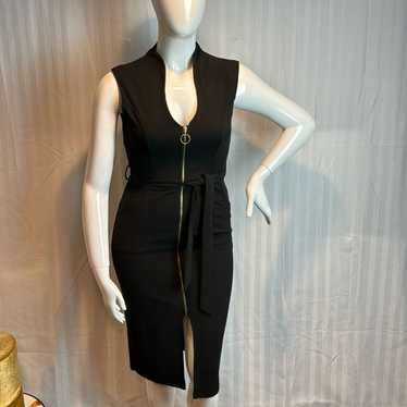 Almost famous elegant Black dress size Large RefBR