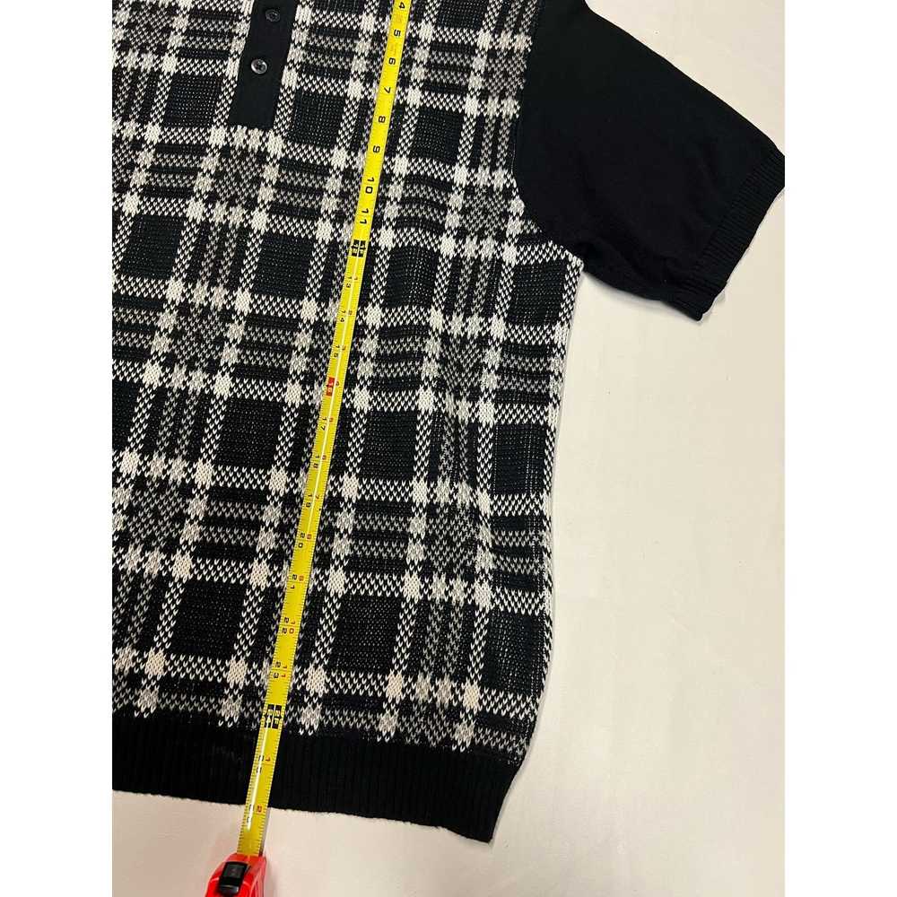 Supreme Supreme Plaid Knit Polo Shirt - image 4