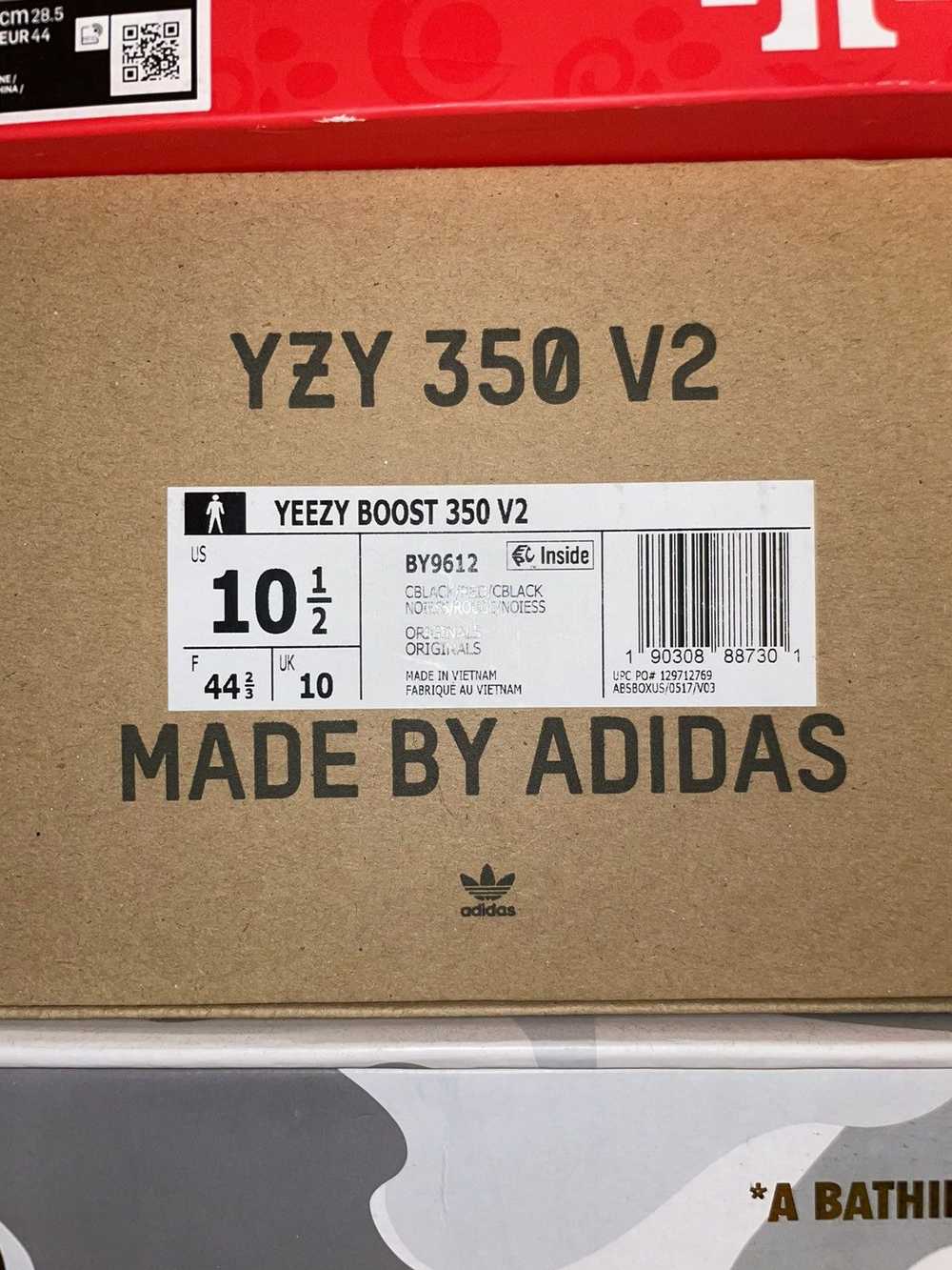 Adidas × Kanye West Yeezy 350 V2 Core Red Black 2… - image 8