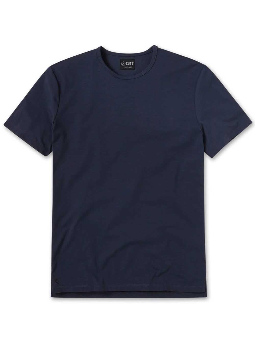 CUTS Crew Split-Hem | Blue Moon Signature-fit PYC… - image 1